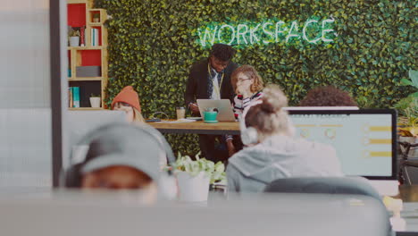 teamwork, collaboration and business people