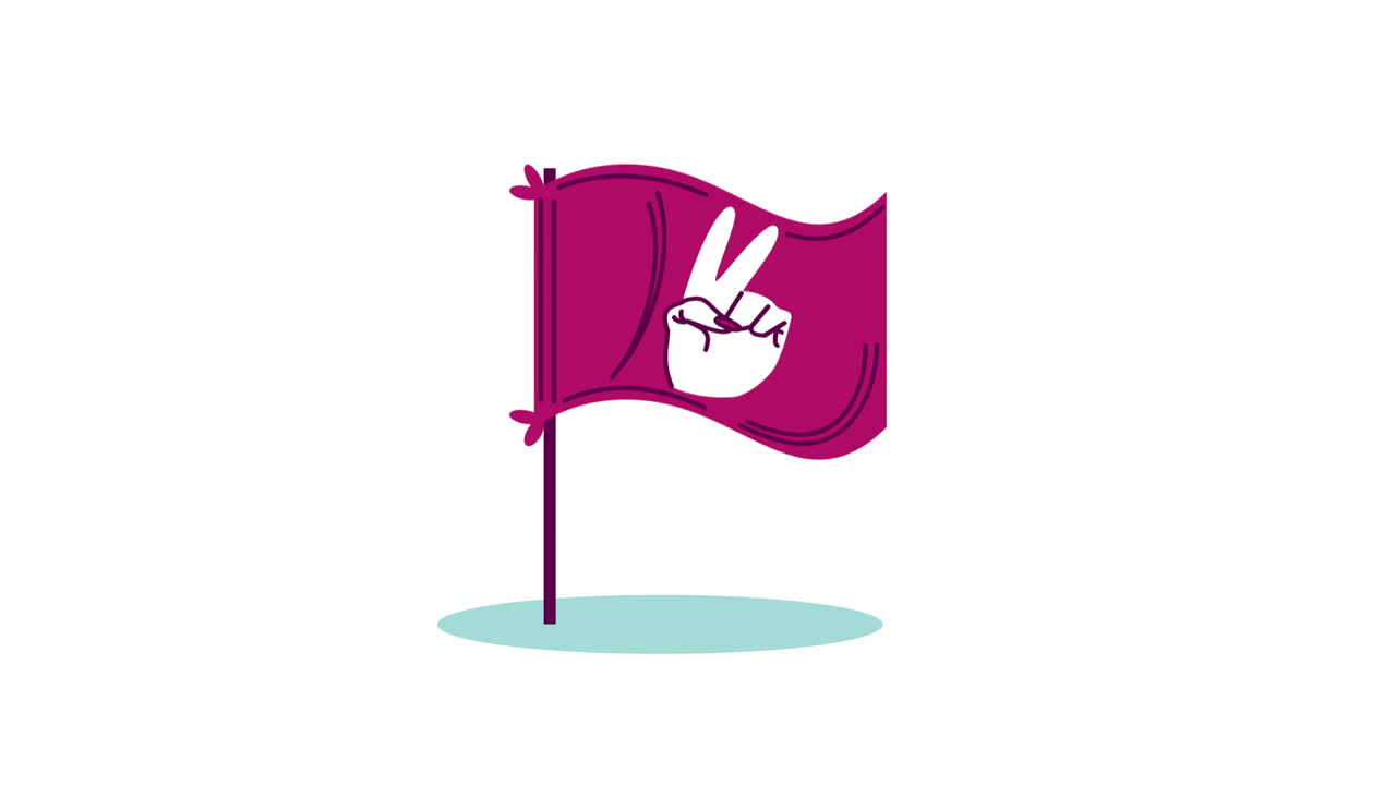 승리의 손표를 가진 은 발