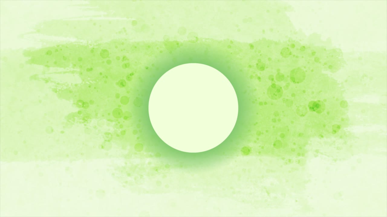 초록색 그런지 최소한의 기하학적 운동 배경과 원