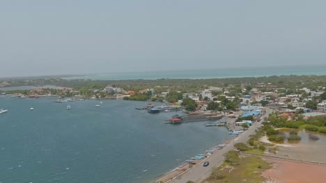 las calderas bani bay küste und salinen, dominikanische republik