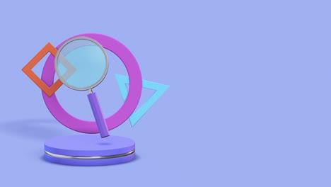 magnifying glass animation