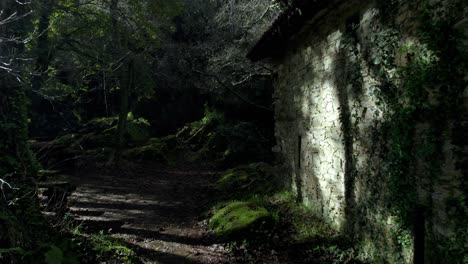 refuge of verdes, water mills, a coruña, spain