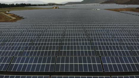 Aerial-shot-at-high-speed-over-Solar-panels,-Chile-4K