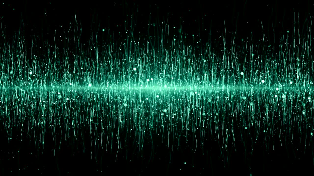 입자 먼지 추상적인 빛 보케 모션 제목 영화적 배경 루프