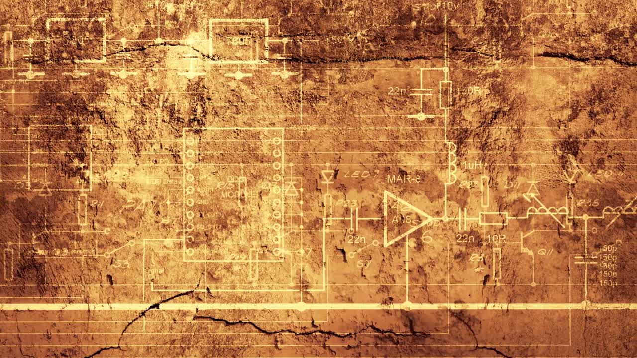 콘크리트와 돌을 기반으로 한 배경에 대한 루프 된 서두르지 않은 애니메이션 다층 컬러 텍스처