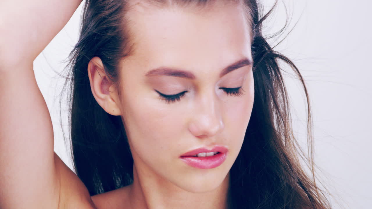 She's having a great hair day