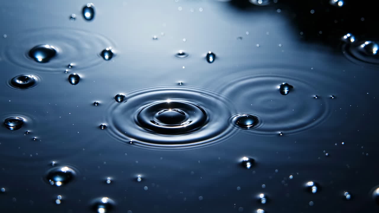 Water Drops and Ripples