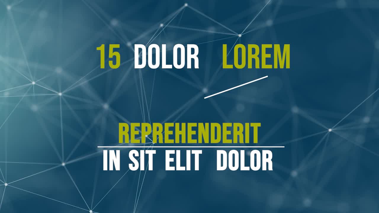 추상적인 네트워크 배경