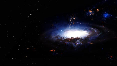 a galaxy that grows bigger in the universe