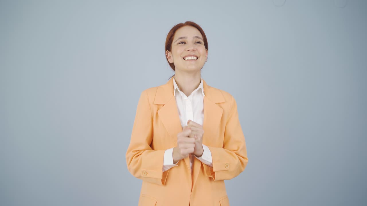 꿈꾸는 비즈니스 여인.