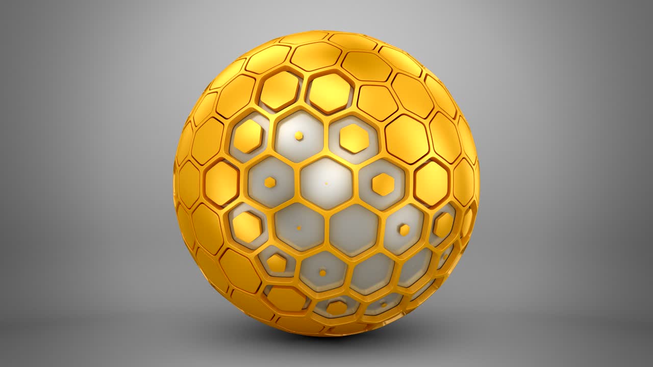 애니메이션 된 기하학적 모양