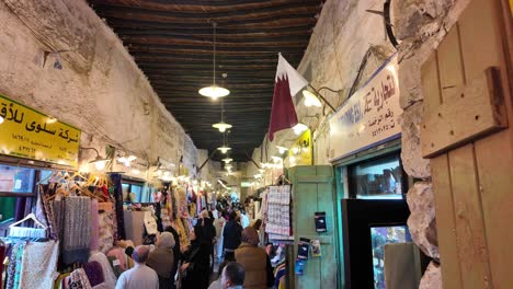 traditional souk in doha, qatar
