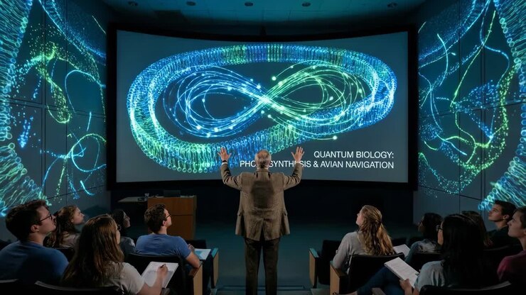 Lecture on Quantum Biology with Students