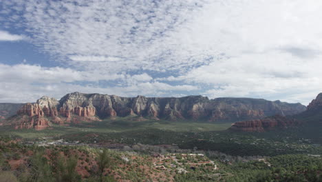 stunning panoramic view of sedona's red rocks