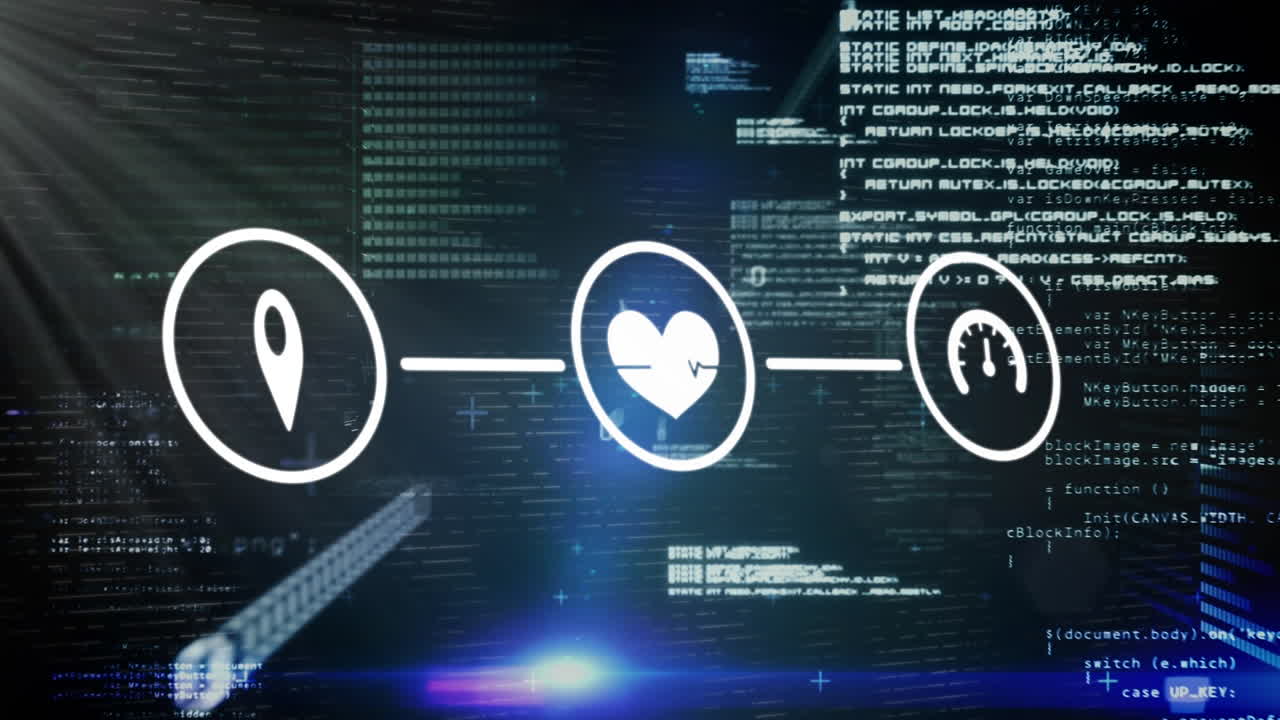 데이터 처리에 대한 네트워크 연결 아이콘의