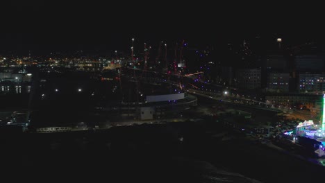 vista aerea de un parque de diversiones