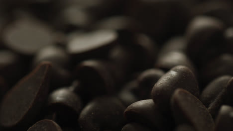 video of close up of multiple chocolate chip background