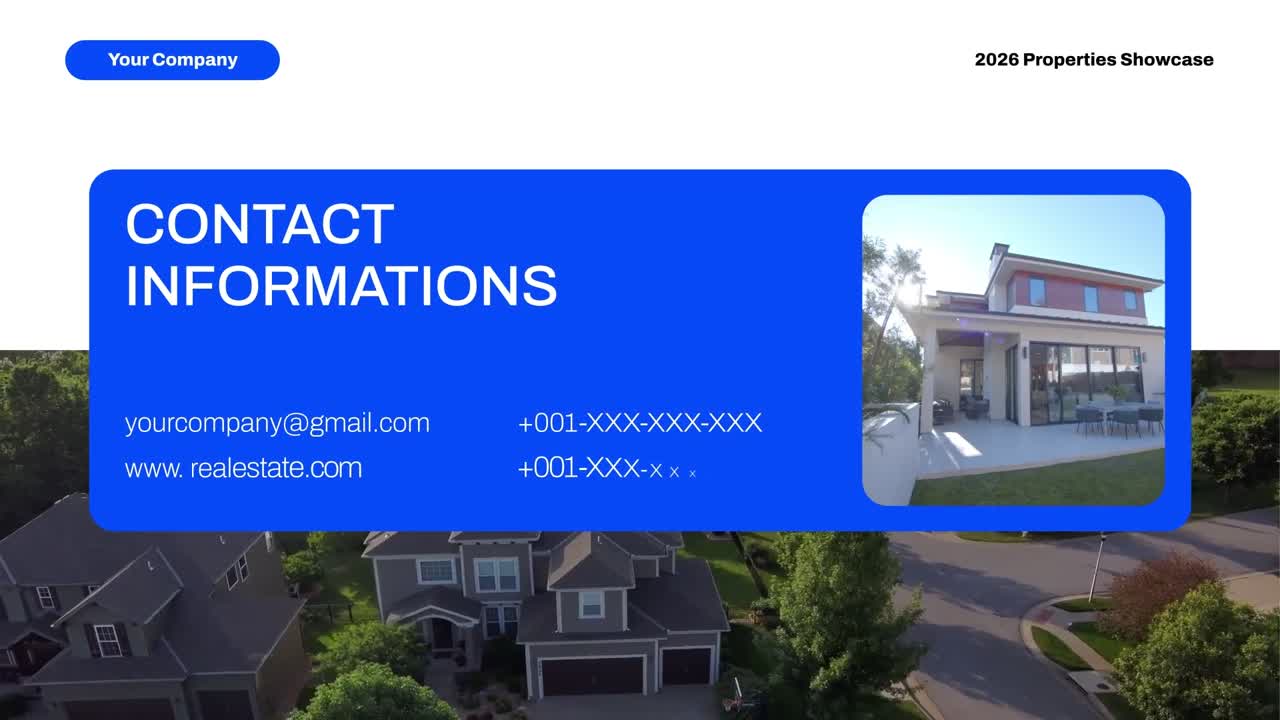 Modern Properties Showcase After Effect