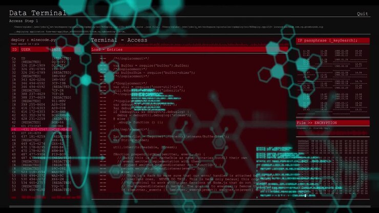 Animation of shapes over data processing
