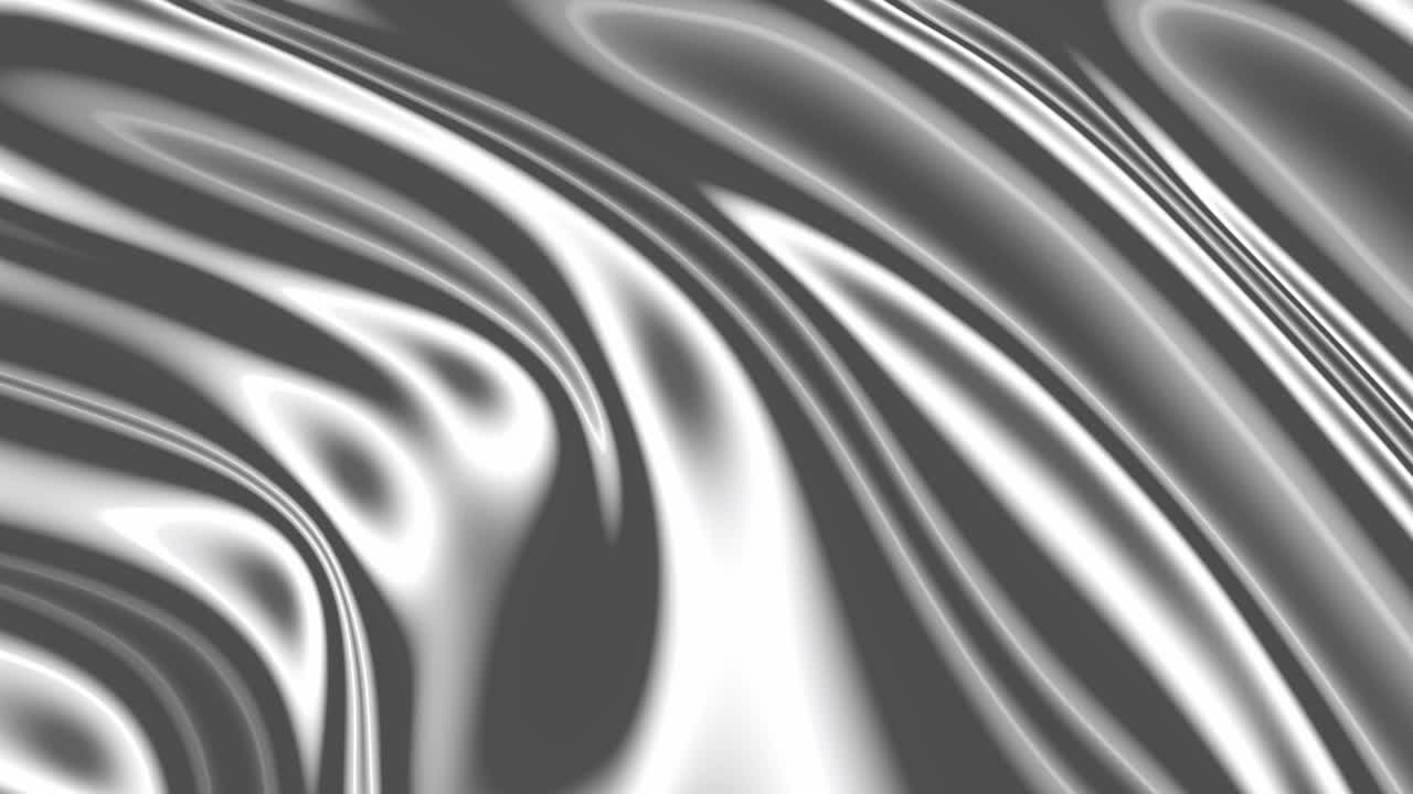 Abstract gray lines flow in waves.