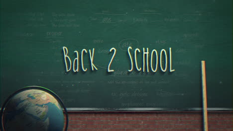 Back-2-School-with-texts-on-blackboard