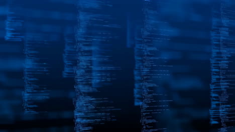 abstract blue digital code background