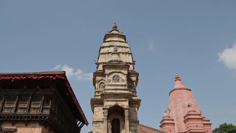 bhaktapur buildings and architecture, old temples in bhaktapur nepal, beautiful architectural details in bhaktapur ancient city, a unesco world heritage site for its culture and cultural significance