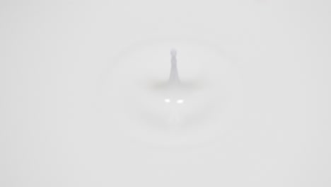 drop of milk falling, slow motion 4k