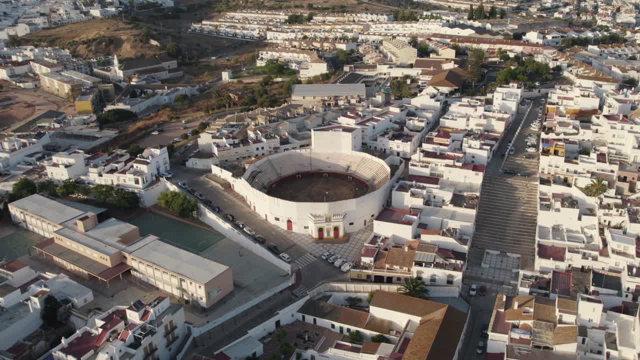 plaza de toros plaza de toros en ayamonte, huelva, españa