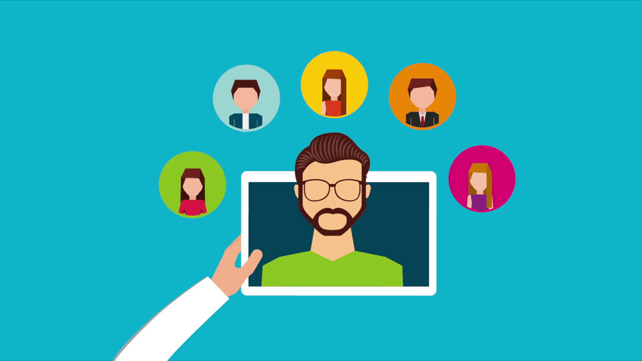 Social media concept
