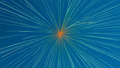 beaming light stripes video animation