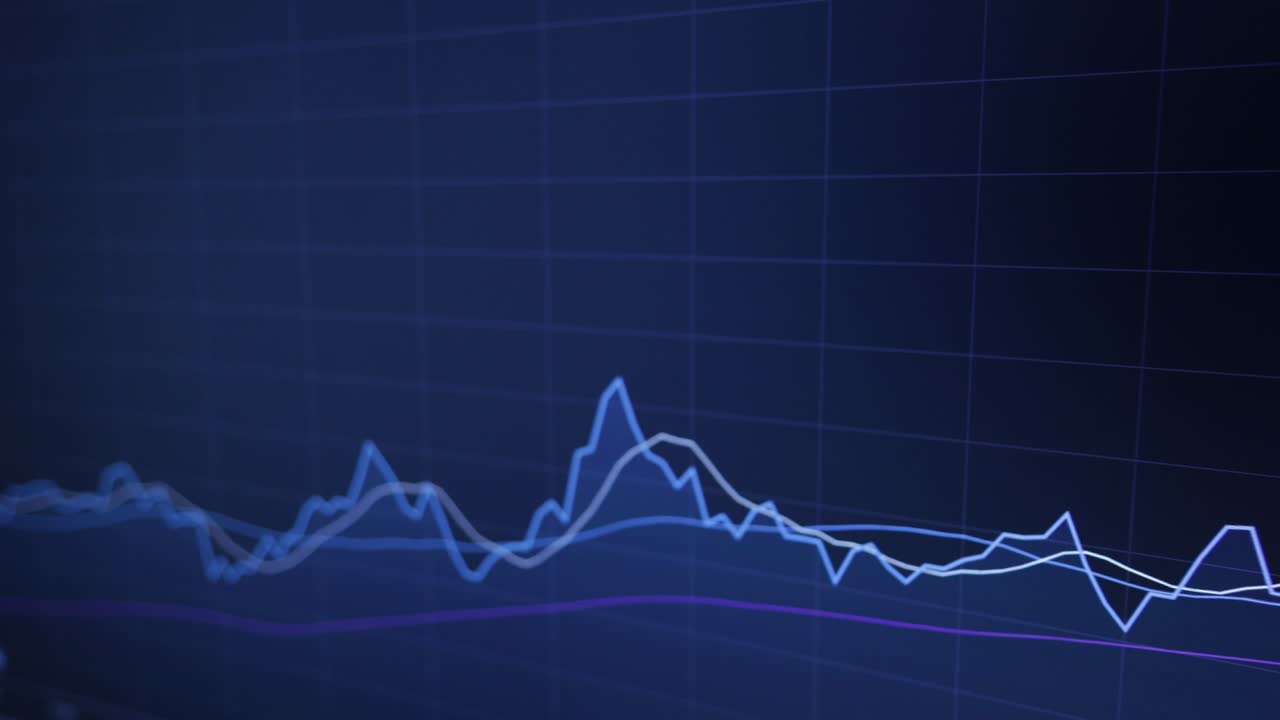 antecedentes del gráfico de criptomonedas o de divisas