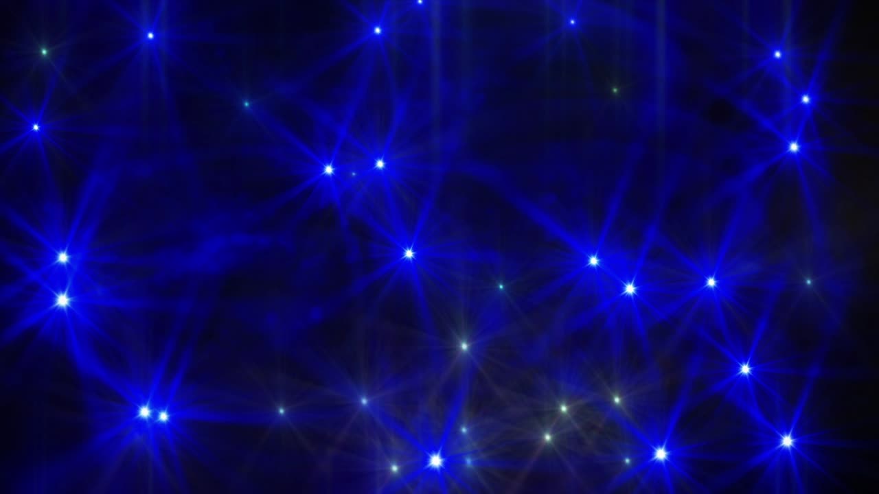 박이는 불빛, 불꽃 폭발