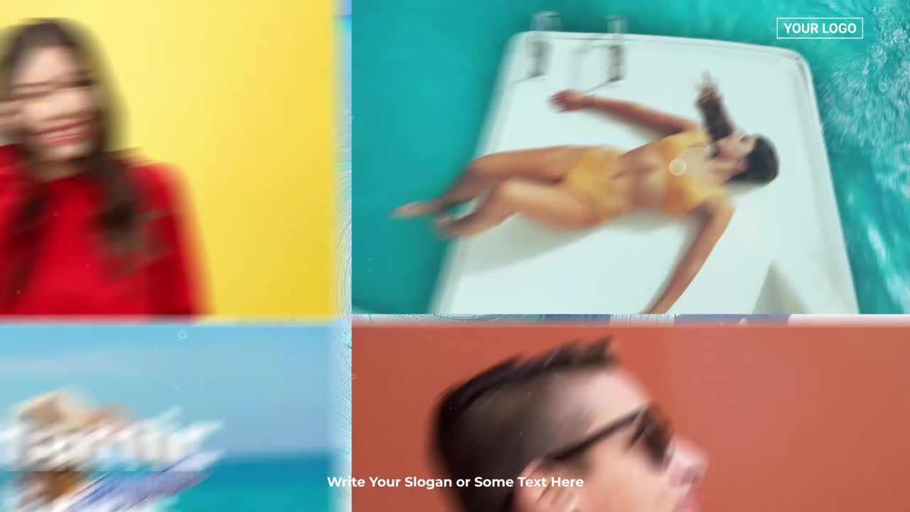 Prezentace loga Logo Slideshow Adobe Premiere Pro 2022 Rozlišení 3840×2160
