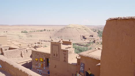 ancient village in the moroccan desert