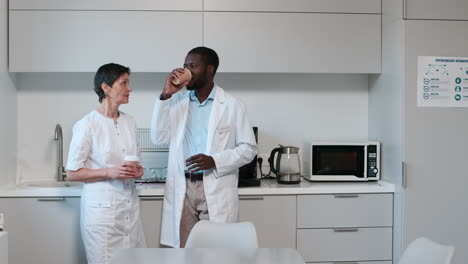 ophthalmologists during coffee break