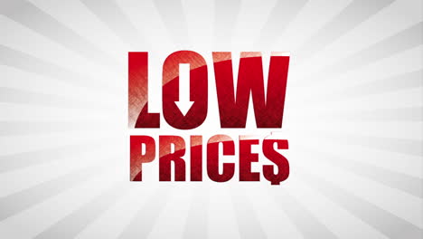 low prices sale promotion