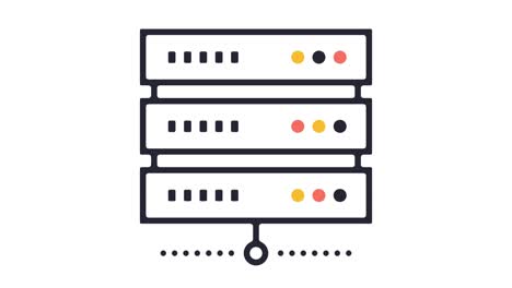 network server icon animation