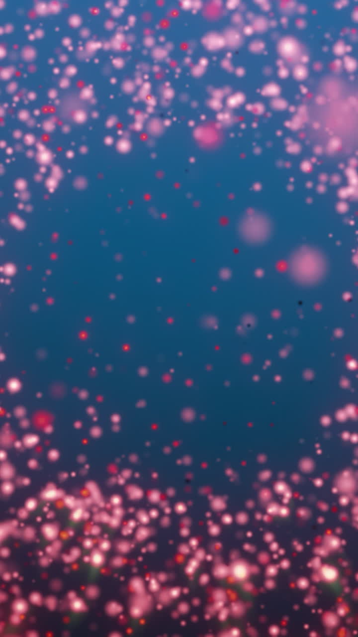 Pink and Red Sparkles Background