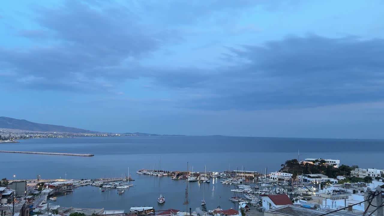 아테네 그리스 마리나 항구 피레오스 지역 에게아 해