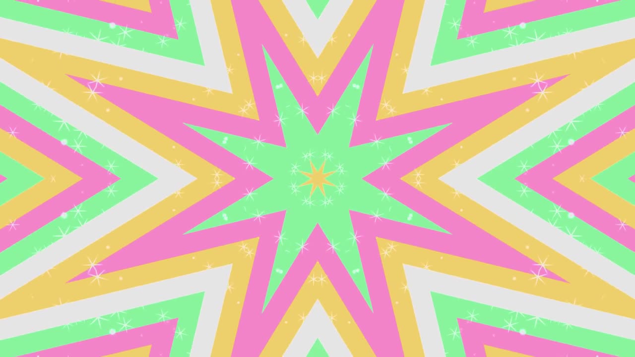 fondo de movimiento abstracto colorido caleidoscopio