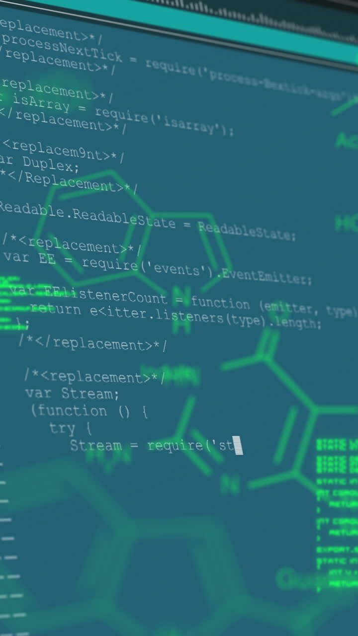 Animation af former over data behandling