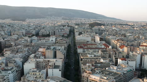 Aerial View of Athens Cityscape