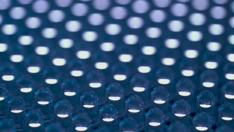 close-up of led panel