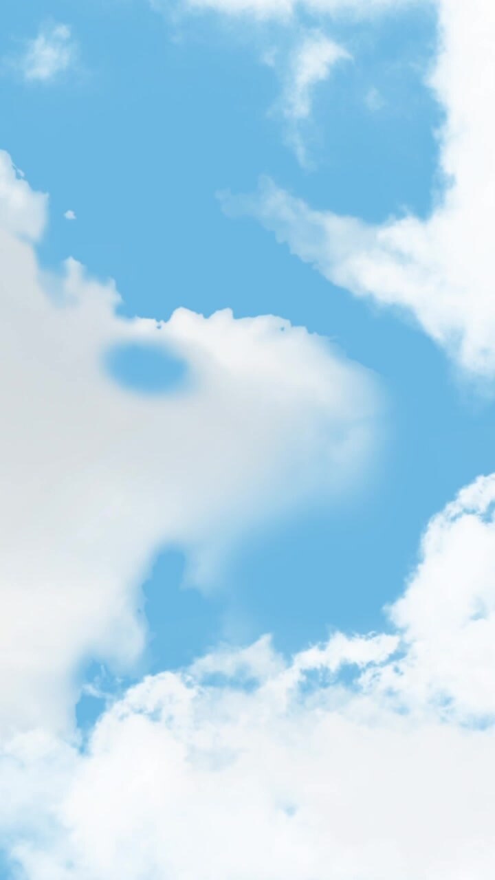 Clouds in the sky 4k