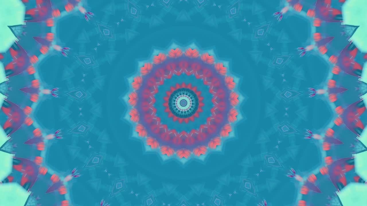 mandala fondo abstracto, meditación magia adornado. movimiento espiritual. chakra cósmico. imágenes de alta calidad 4k.