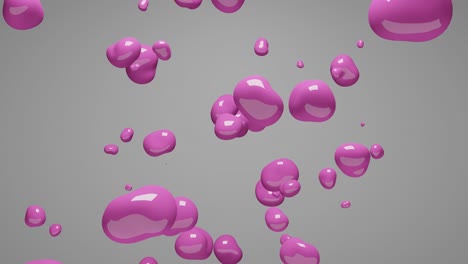 animación de fondo abstracto de forma de fluido líquido