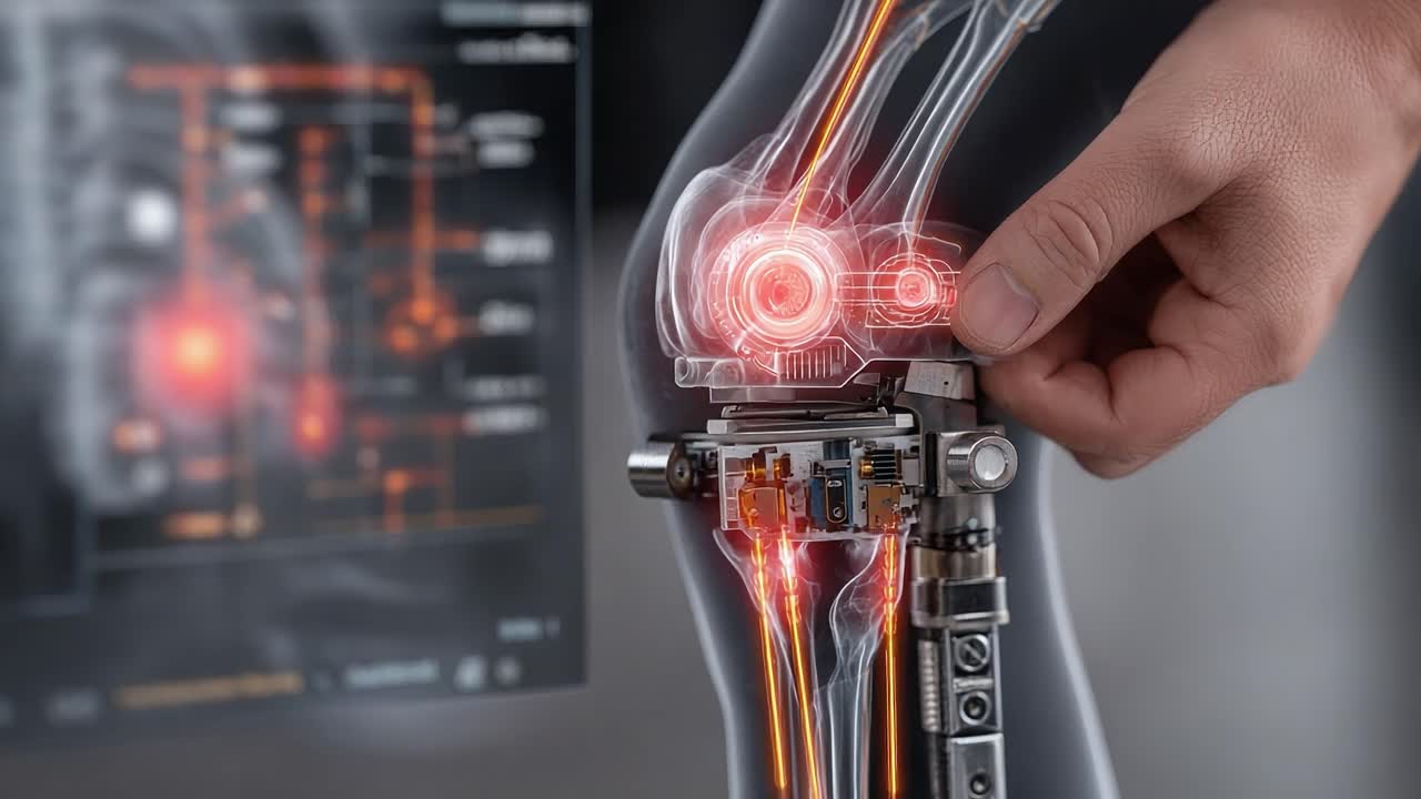Innovative Robotic Knee Joint: Exploring the Integration of Advanced Technology to Enhance Human Mobility Through Cutting-Edge Medical Applications