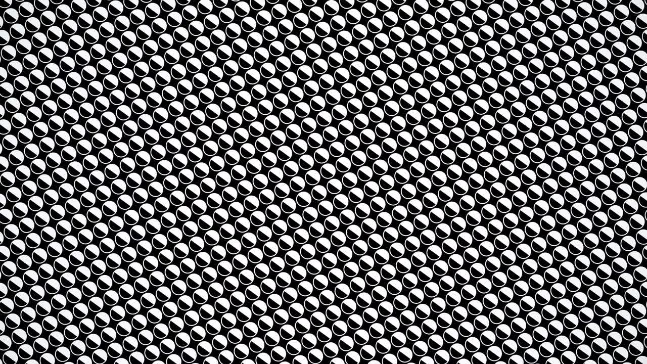 추상적인 흑백 기하학적 패턴