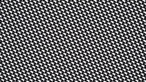 abstract black and white geometric pattern